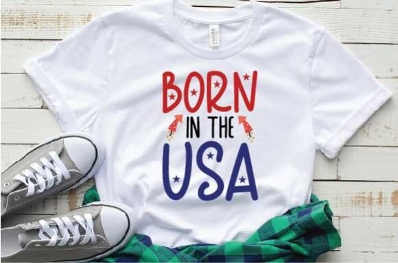Born in the Usa Svg Graphics