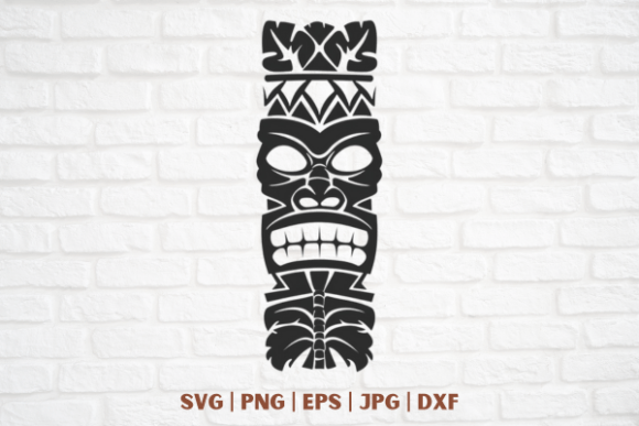 Hawaiian Tiki SVG Review