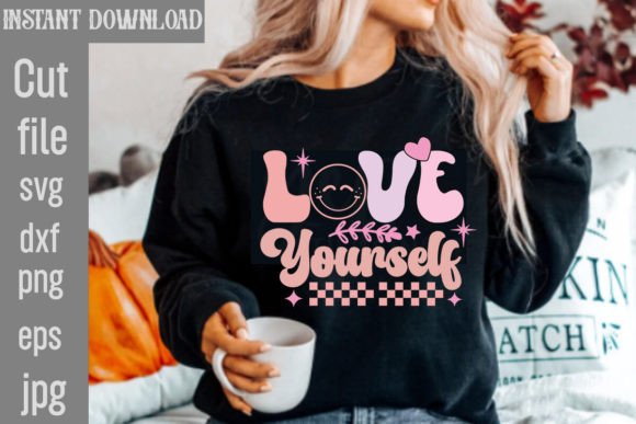 Love Yourself SVG Retro Review