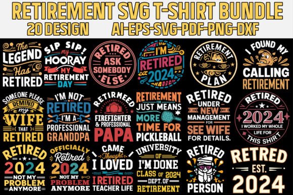 Retirement SVG T-Shirt Bundle Review