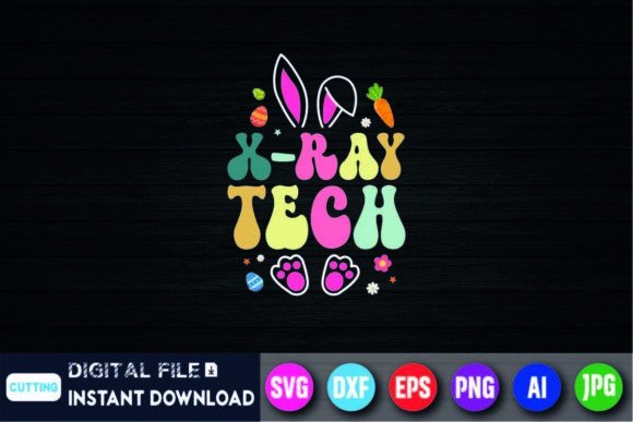 X-Ray Tech Groovy Technologist Shirt Graphics